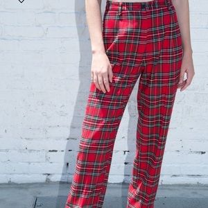 Brandy melville plaid pants